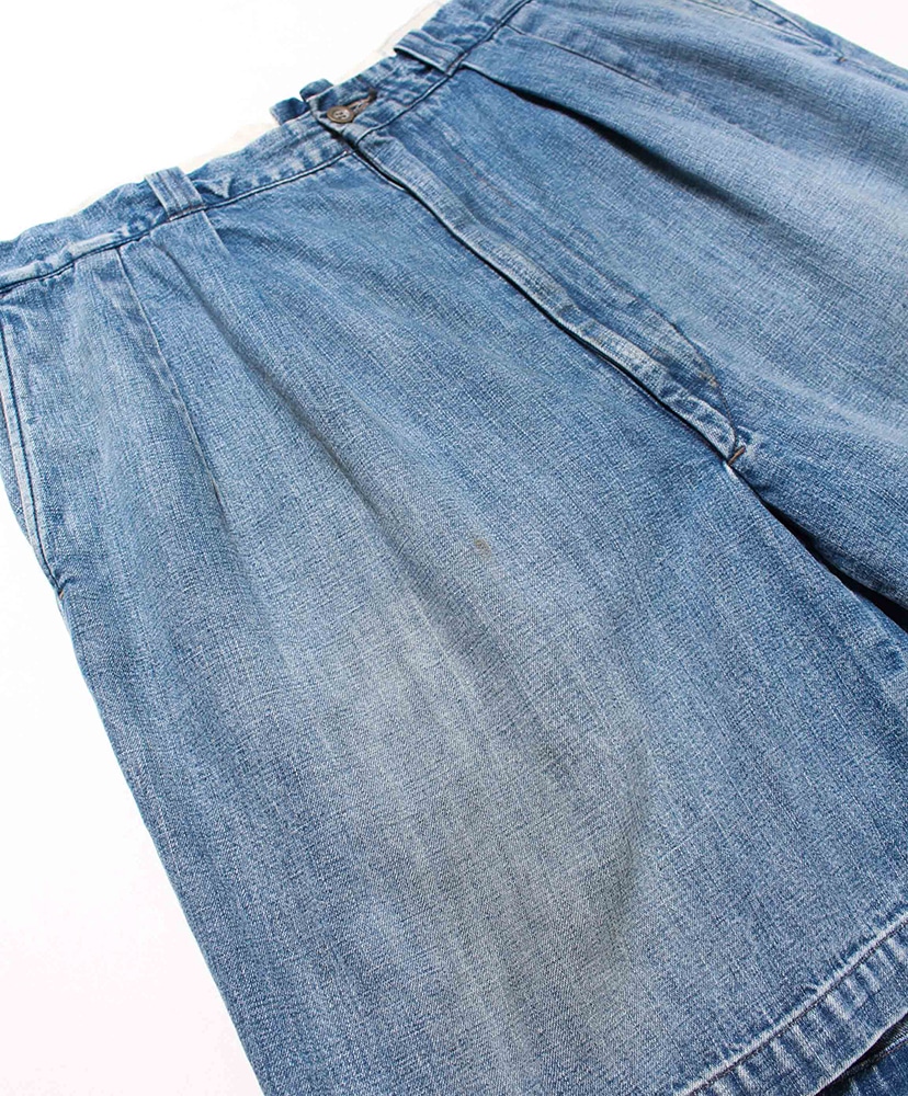 US Army Denim Shorts Aged Indigo/インディゴ L(MEN)