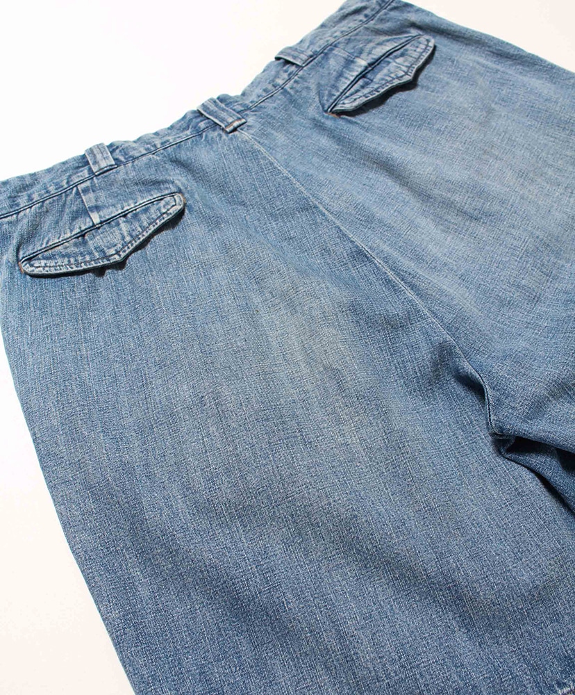 US Army Denim Shorts Aged Indigo/インディゴ L(MEN)
