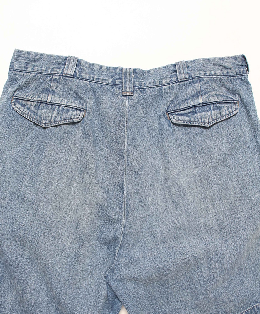 US Army Denim Shorts Aged Indigo/インディゴ L(MEN)