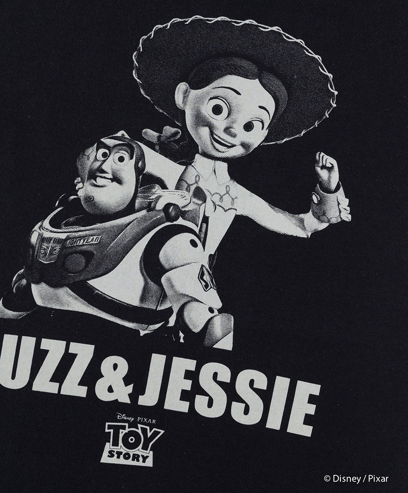 Buzz Lightyear&Jessie /Tee Black/ブラック L(MEN)