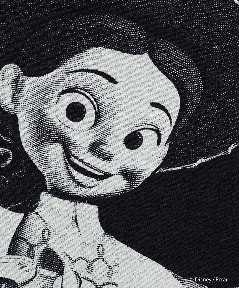 Buzz Lightyear&Jessie /Tee Black/ブラック L(MEN)