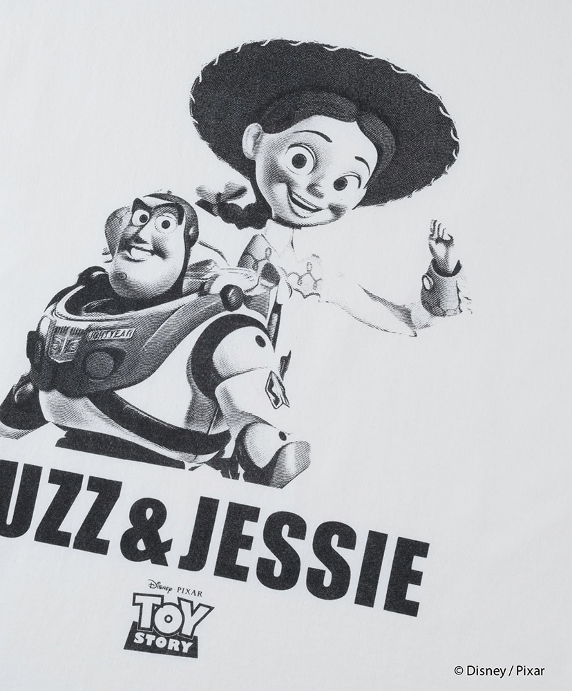 Buzz Lightyear&Jessie /Tee White/ホワイト L(MEN)