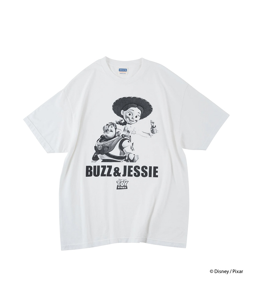 Buzz Lightyear&Jessie /Tee White/ホワイト L(MEN)