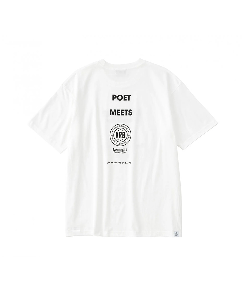 KOMPAKTRECORD BAR+PMD T-Shirt White/ホワイト L(MEN)