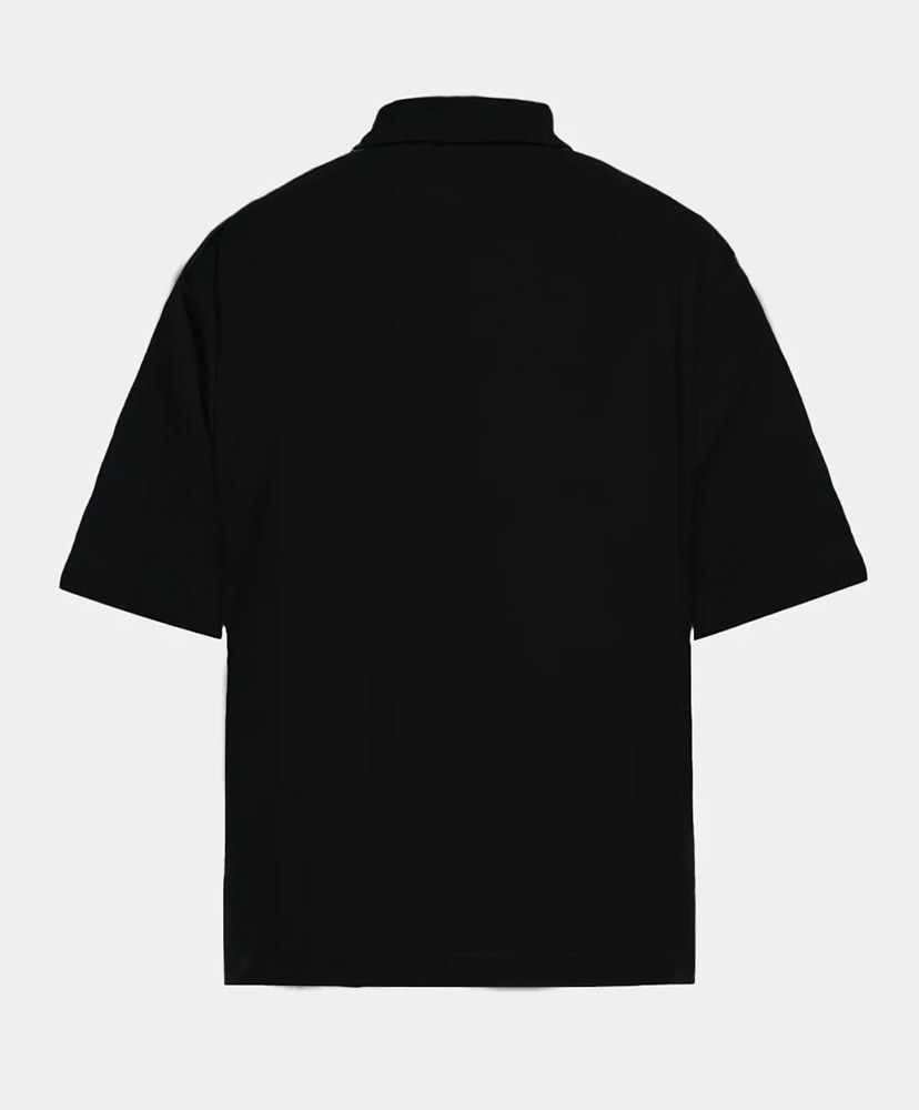 S/S POLO-SHIRT Black/ブラック 1(MEN)