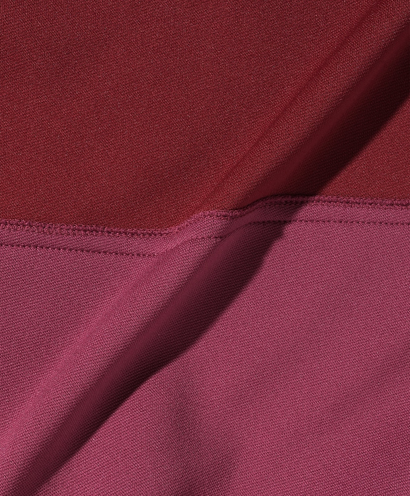 W Face 2 Tone Hoodie Red×Wine/レッド×ワイン 3(MEN)