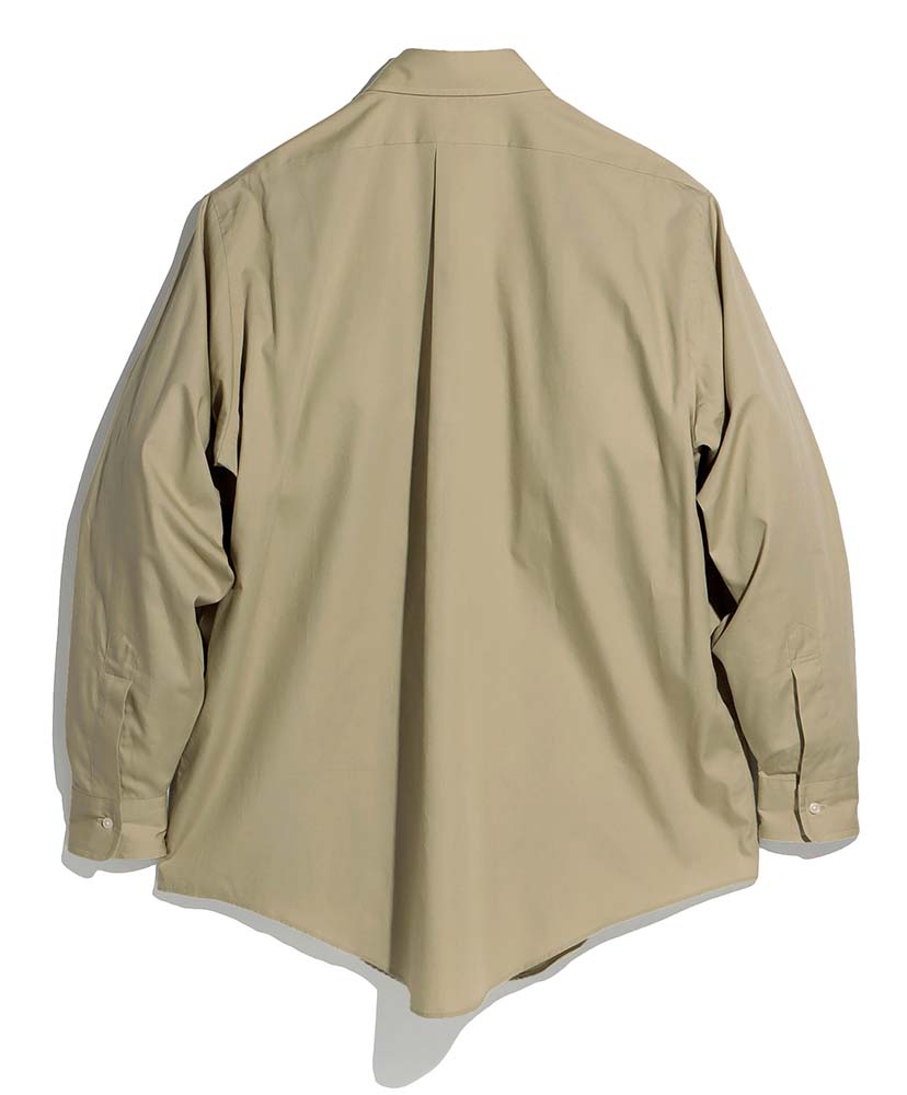 Cotton Broad Regular Collar Shirt Green/グリーン 2(MEN)