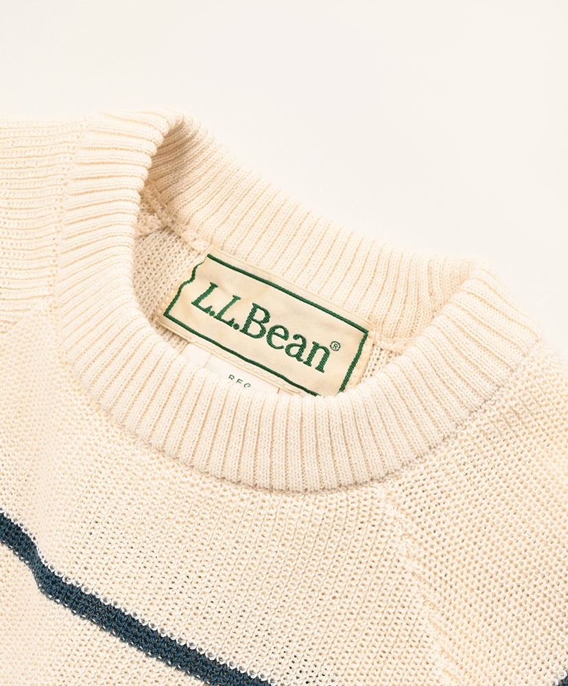 W's Swans Island Sweater Ecru×Green/エクリュ×グリーン M(WOMEN)