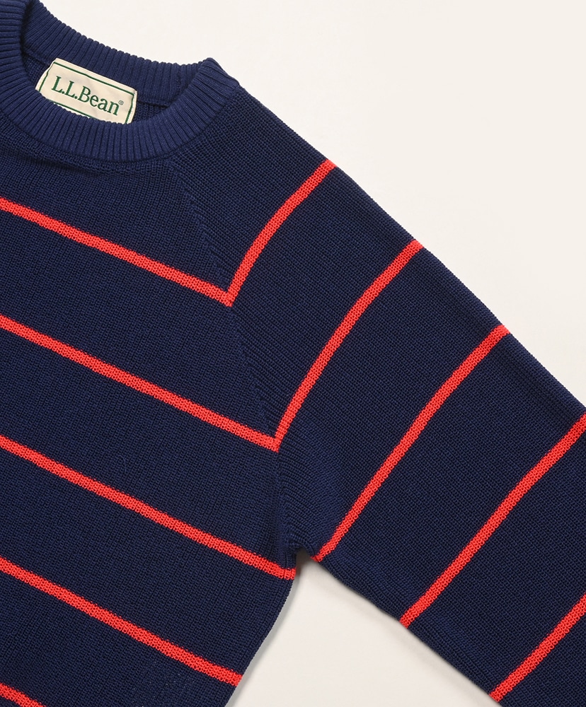 W's Swans Island Sweater Navy×Ruby/ネイビー×ルビー M(WOMEN)