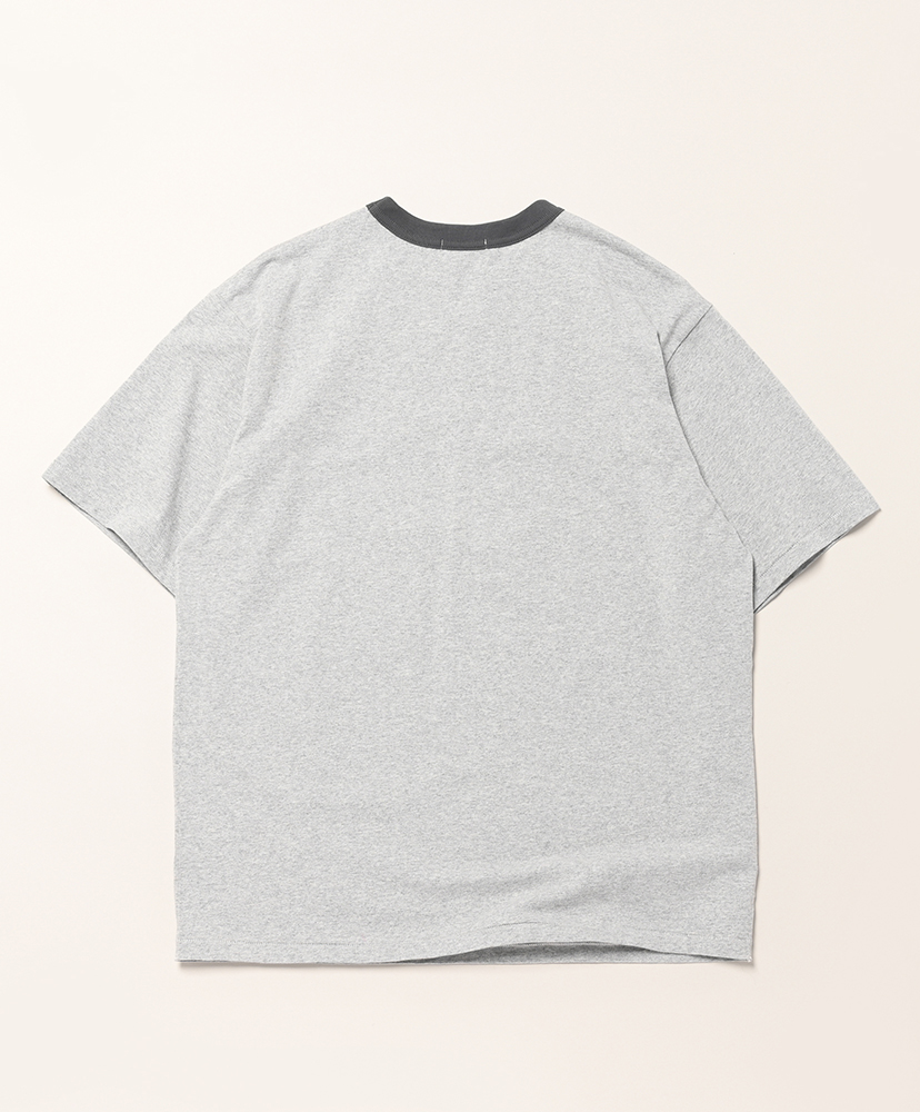 Morrill Short-Sleeve Ringer Tee Top Grey/トップグレー L(MEN)