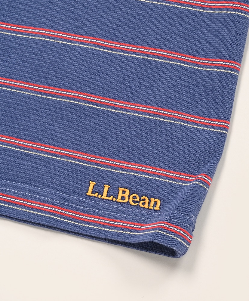 W's Union Short-Sleeve Striped Tee Navy×Red/ネイビー×レッド M(WOMEN)