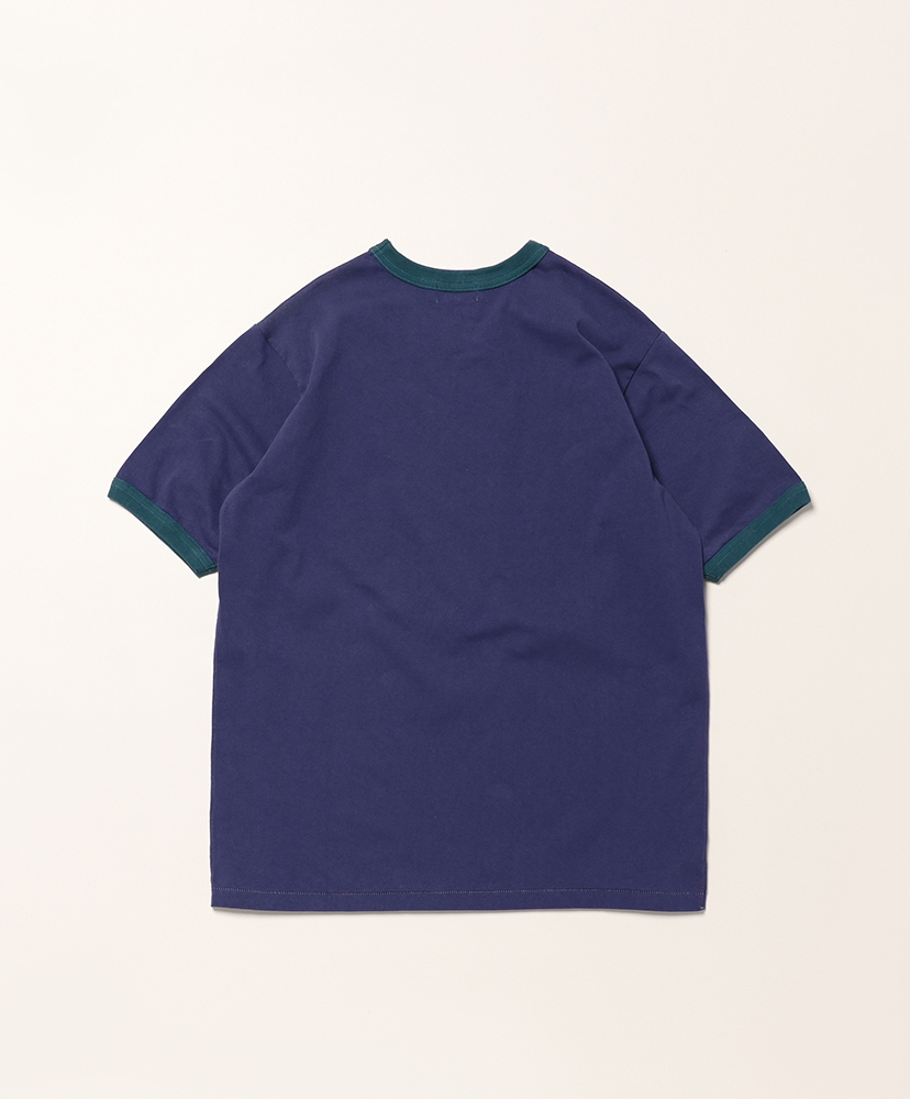 W's Morrill Short-Sleeve Ringer Tee Navy/ネイビー M(WOMEN)