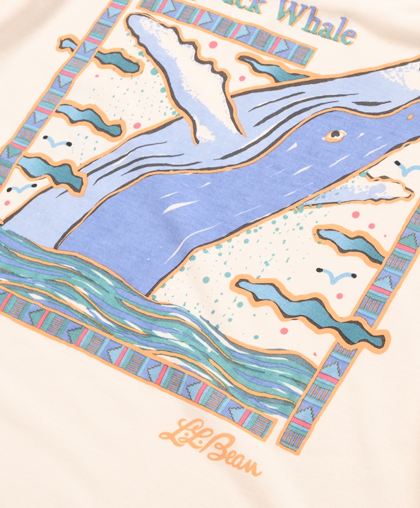 W's Dover Foxcroft Short-Sleeve Tee Humpback Whale/ハンプバックホエール M(WOMEN)