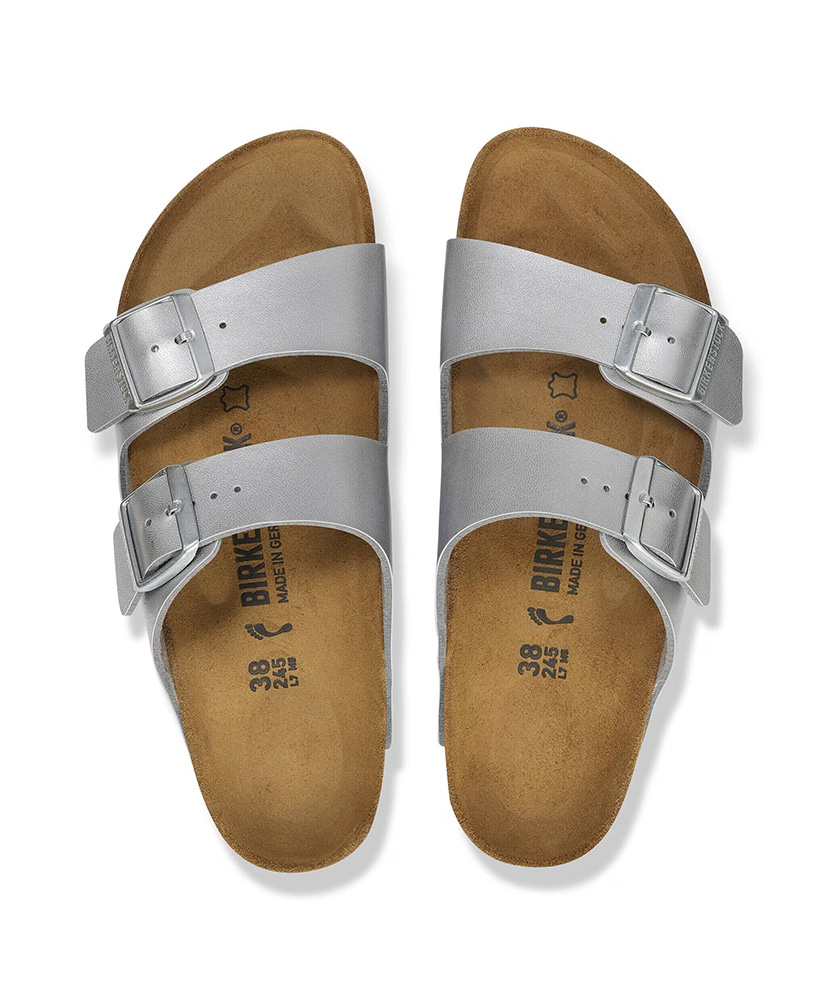 Arizona - Birko flor (Narrow Fit) Silver/シルバー 35 Narrow