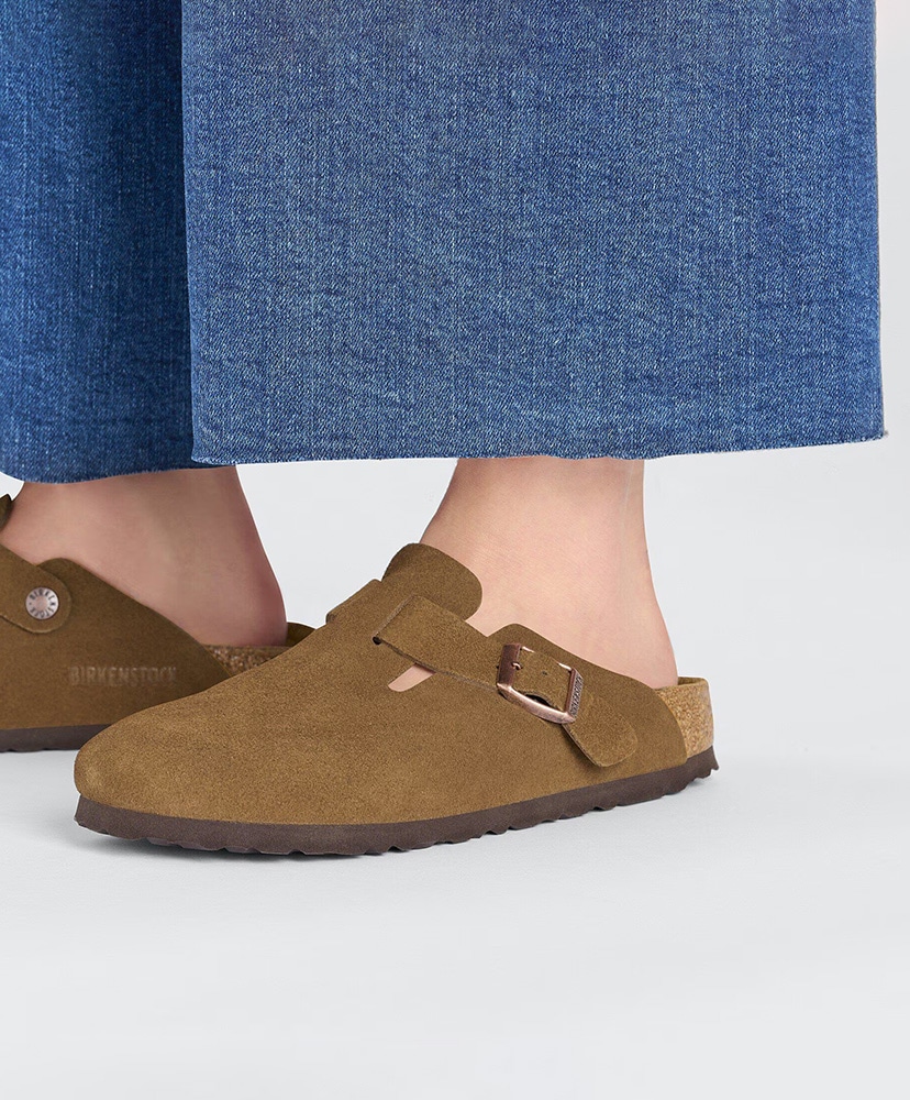 Boston - Suede Leather (Regular Fit) Mink/ミンク 39