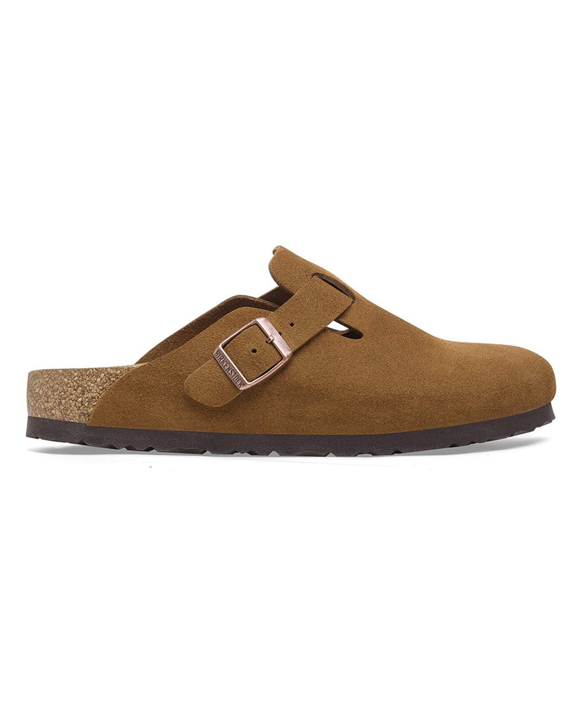 Boston - Suede Leather (Narrow Fit) Mink/ミンク 35