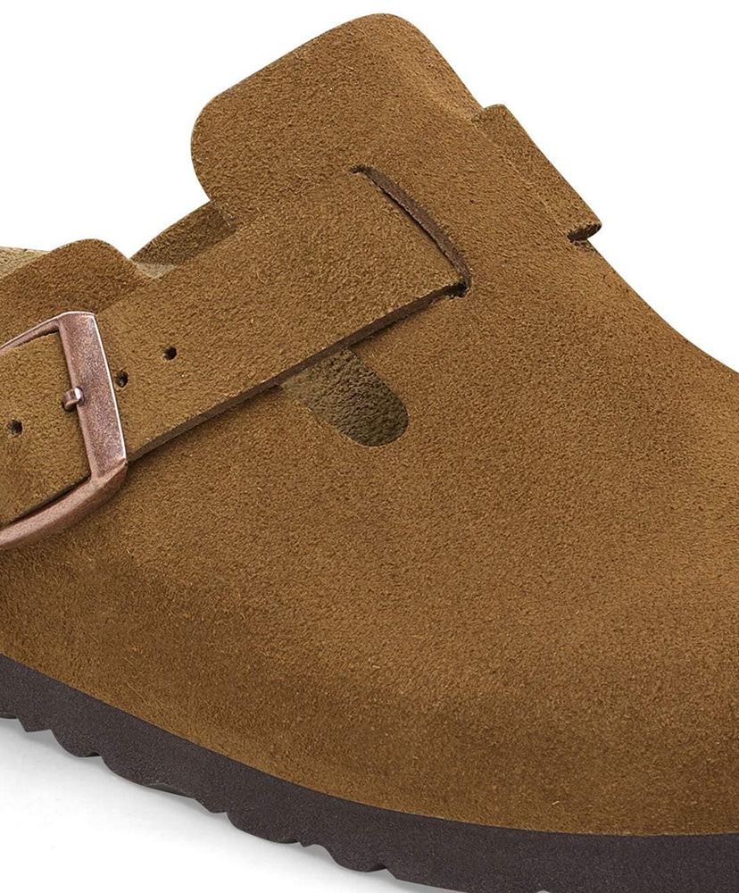 Boston - Suede Leather (Narrow Fit) Mink/ミンク 35