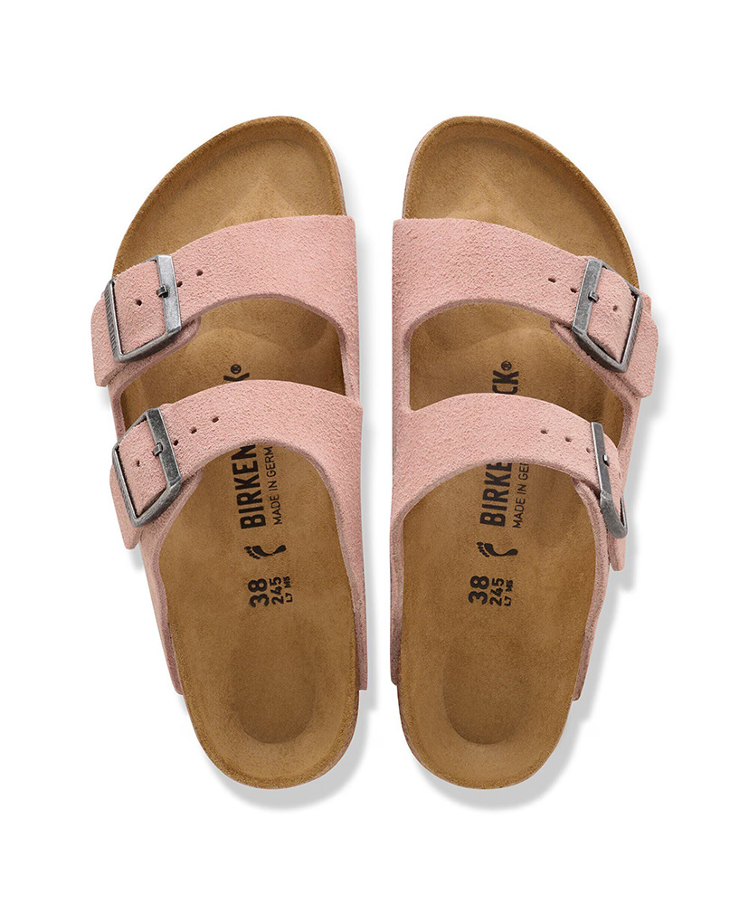 Arizona - Suede Leather (Narrow Fit) Pink Clay/ピンククレイ 35 Narrow