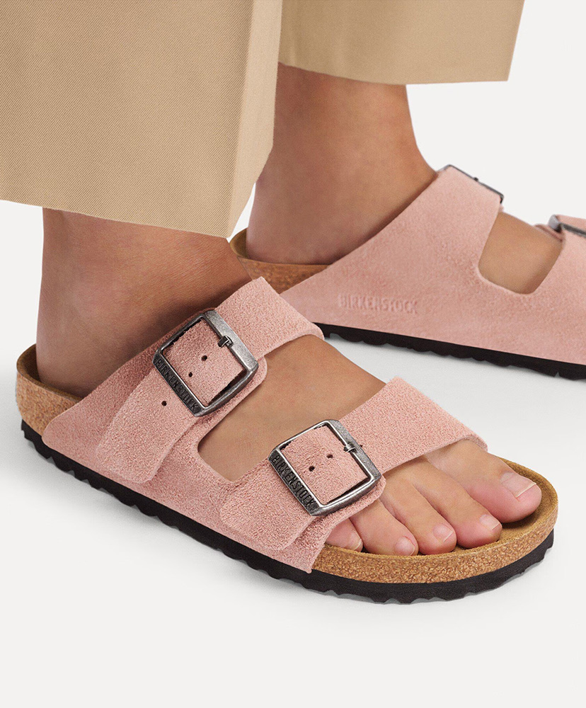 Arizona - Suede Leather (Narrow Fit) Pink Clay/ピンククレイ 35 Narrow
