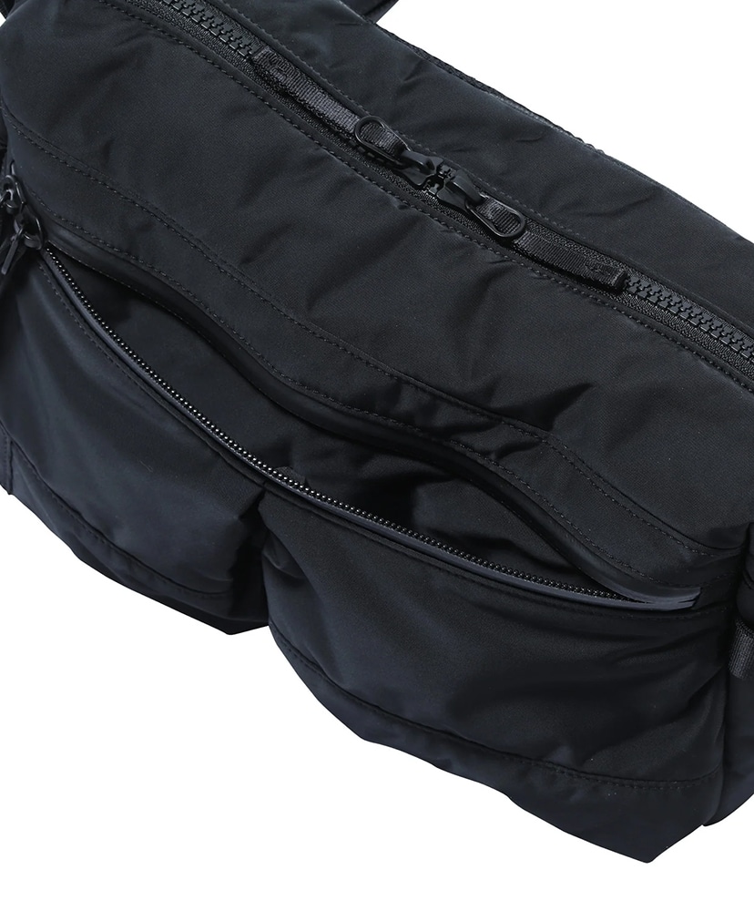 BLACK BEAUTY - WAIST BAG (L) Black/ブラック F