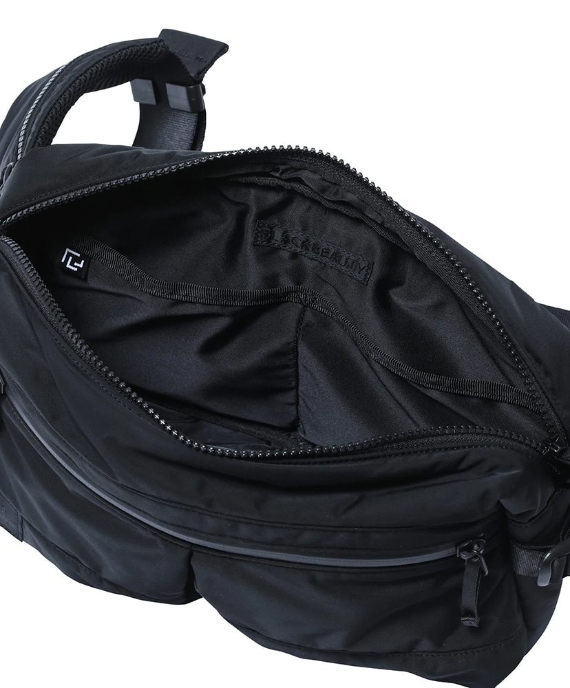 BLACK BEAUTY - WAIST BAG (L) Black/ブラック F