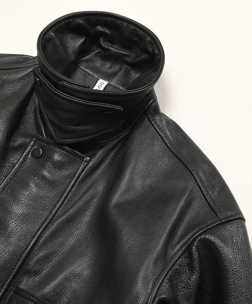 Coverall Shirt - Goat Skin Black/ブラック 1(MEN)