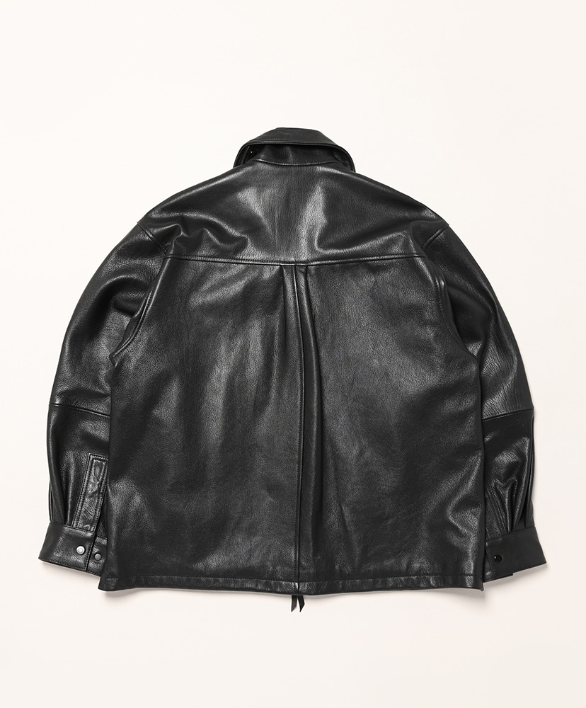 Coverall Shirt - Goat Skin Black/ブラック 1(MEN)