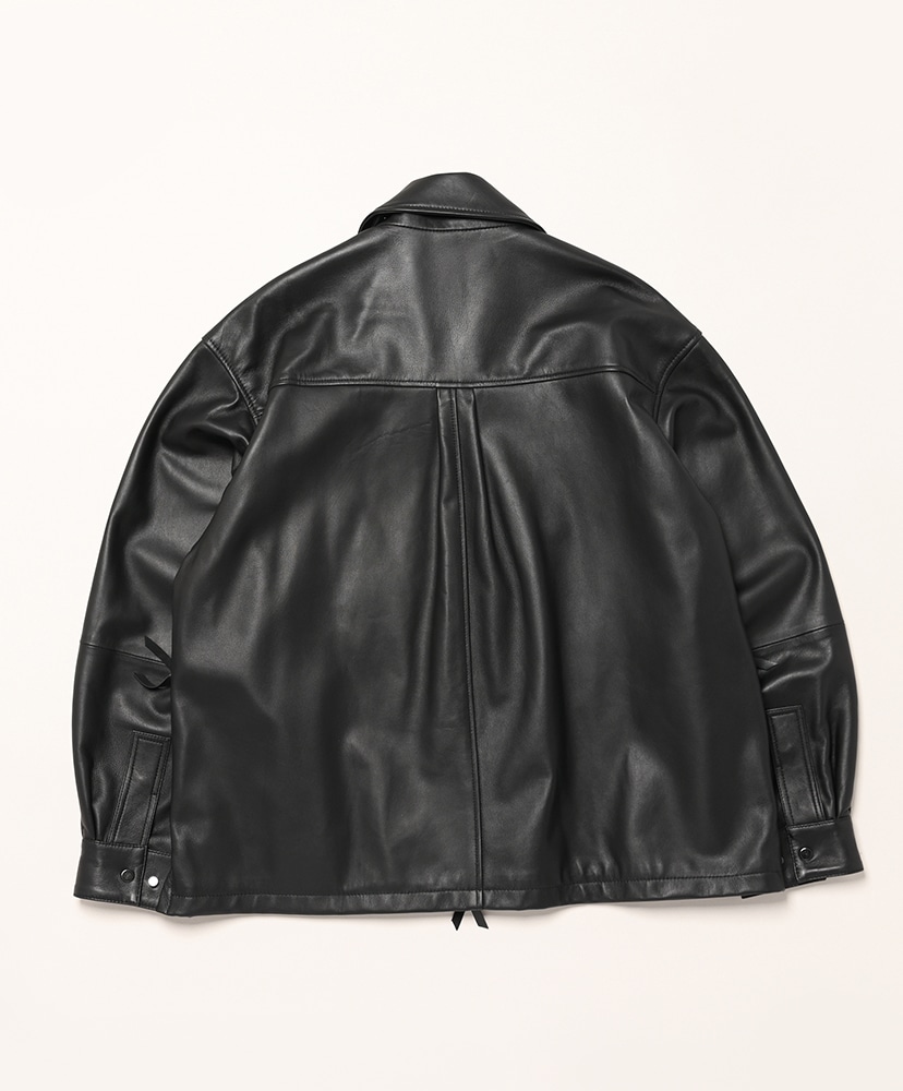 Coverall Shirt - Sheep Skin Black/ブラック 1(MEN)