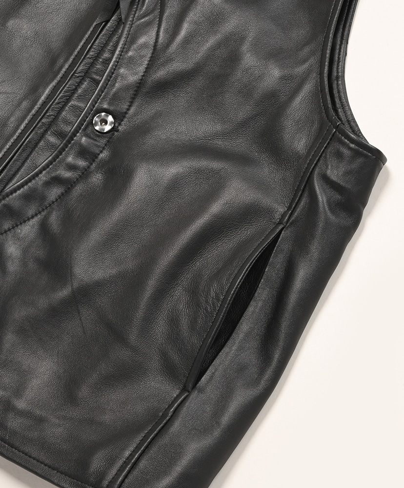 Hunting Vest - Sheep Skin Black/ブラック 1(MEN)