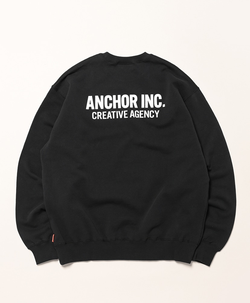 Bold Logo Crewneck Black/ブラック L(MEN)