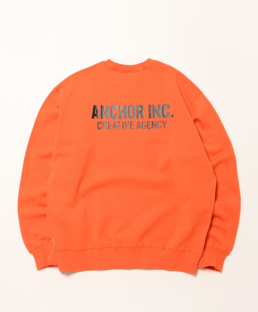Bold Logo Crewneck Orange/オレンジ L(MEN)