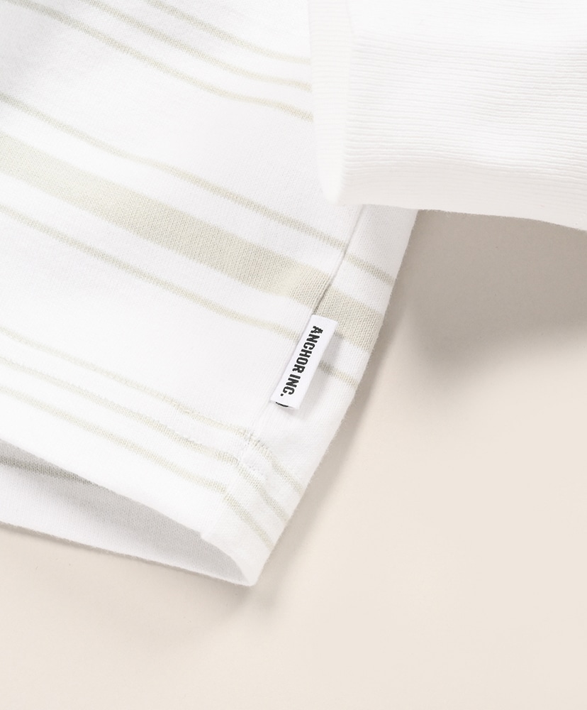 Multi Striped L/S Tee White/ホワイト L(MEN)