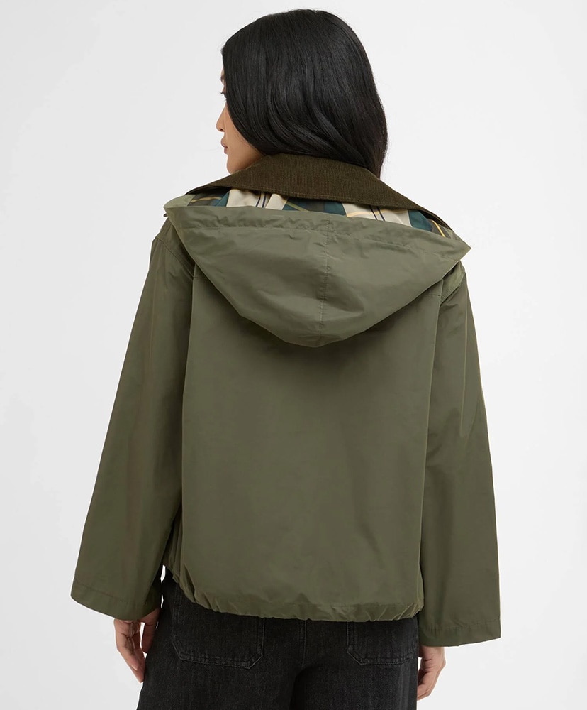 Weaver Showerproof Jacket Ivy Green×Ancient/GRN 10(WOMEN)