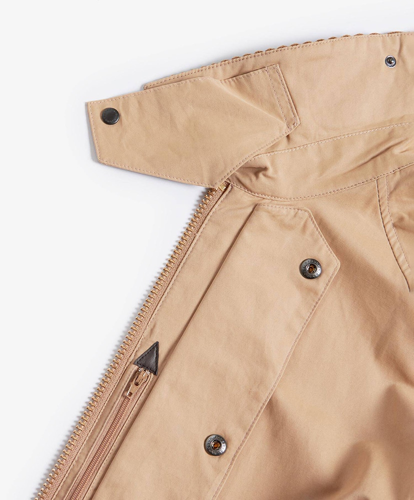 Transporter Oversized Casual Jacket Stone/BEG 34(MEN)