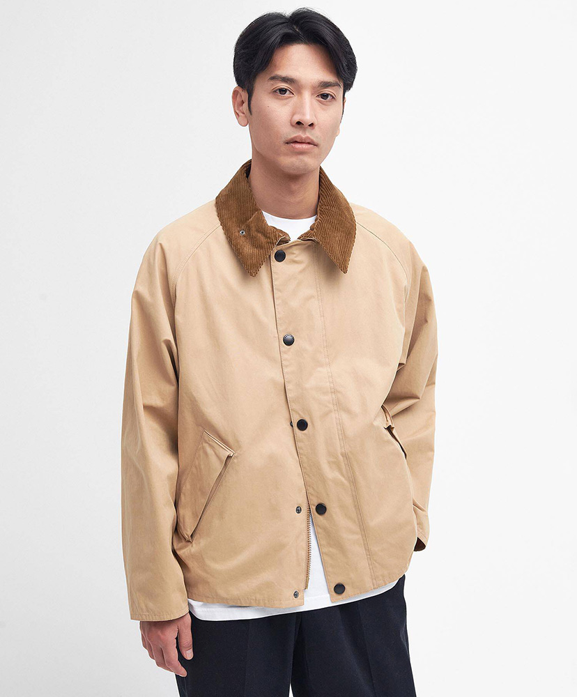 Transporter Oversized Casual Jacket Stone/BEG 34(MEN)