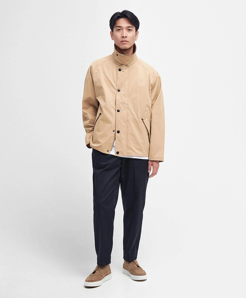 Transporter Oversized Casual Jacket Stone/BEG 34(MEN)