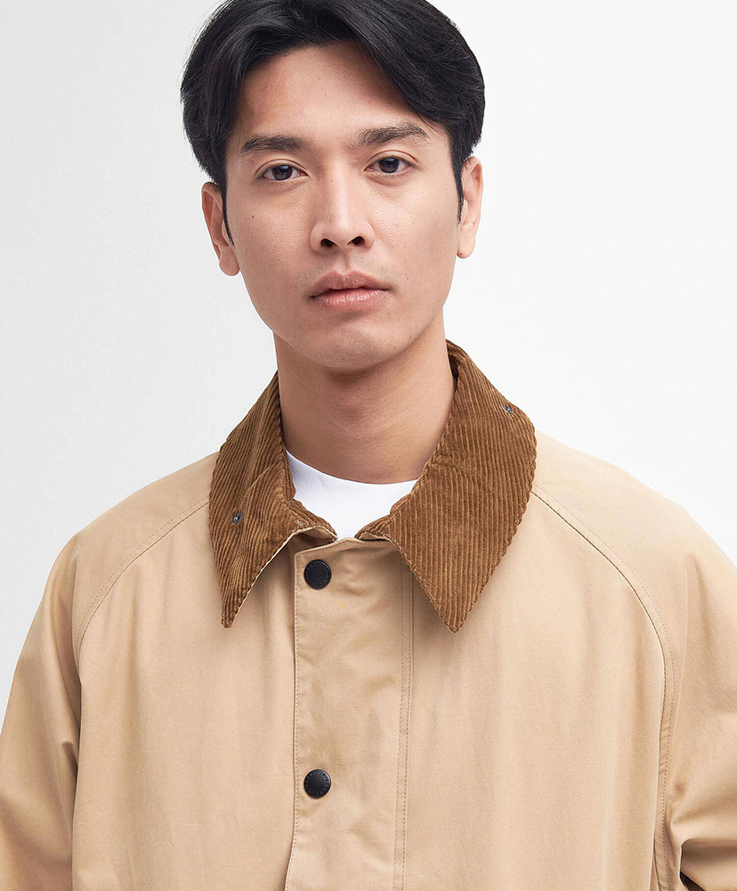 Transporter Oversized Casual Jacket Stone/BEG 34(MEN)