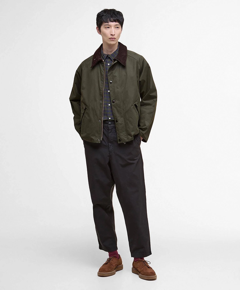 Transporter Oversized Casual Jacket Sage/GRN 34(MEN)