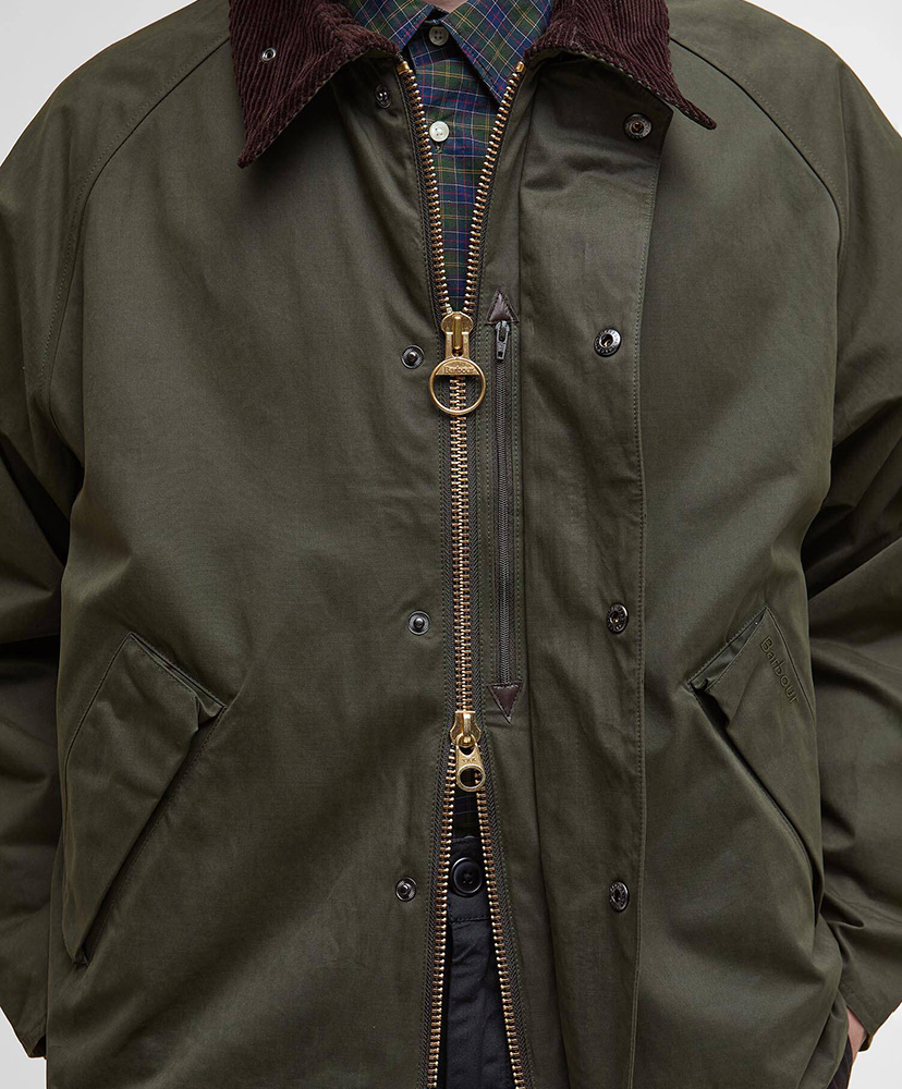 Transporter Oversized Casual Jacket Sage/GRN 34(MEN)