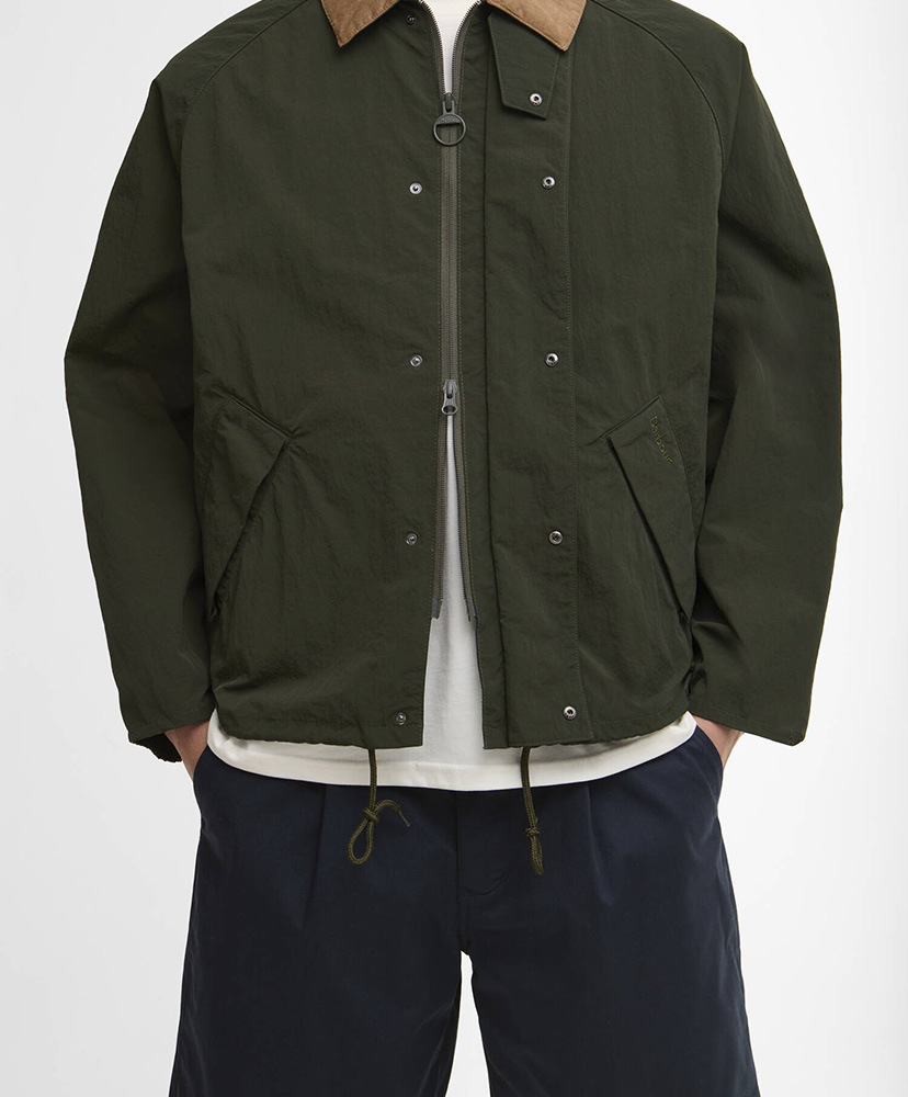 Transport Nylon Casual Jacket Sage/GRN 36(MEN)