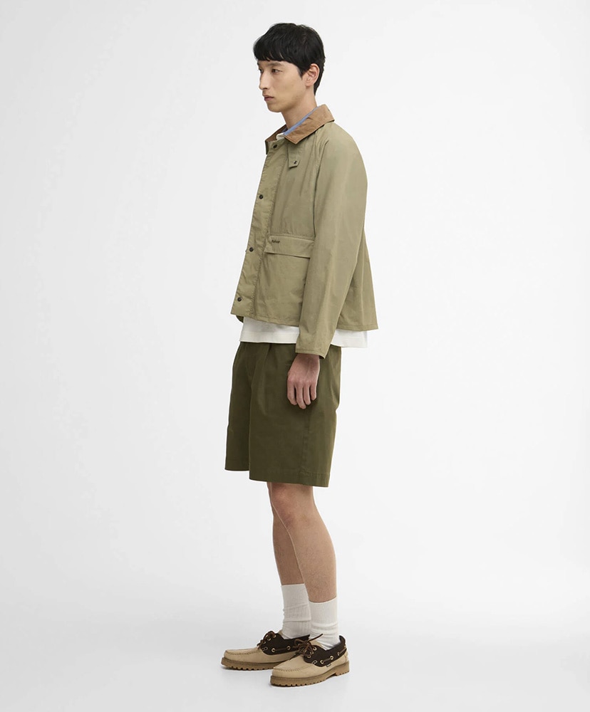 Ripstop Spey Showerproof Jacket Bleached Olive/OLV 32(MEN)