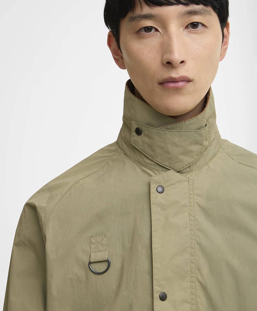 Ripstop Spey Showerproof Jacket Bleached Olive/OLV 32(MEN)