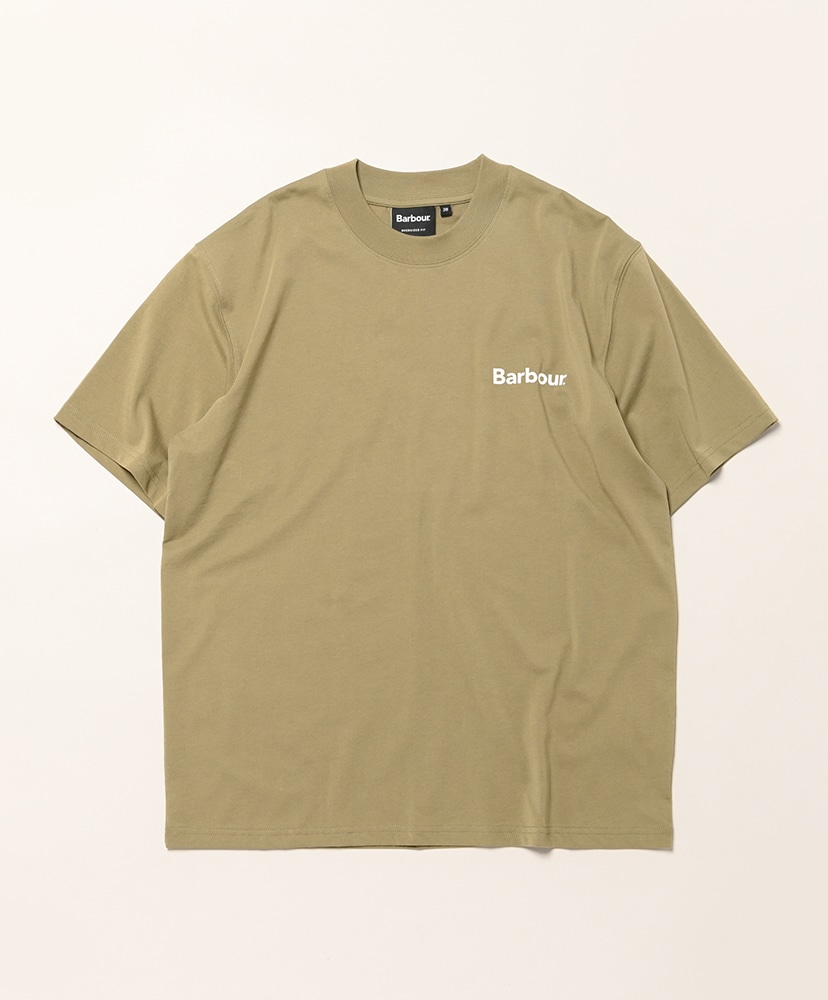 Crossby バックロゴ プリント Tシャツ Japan Exclusive Olive/オリーブ 34(WOMEN)