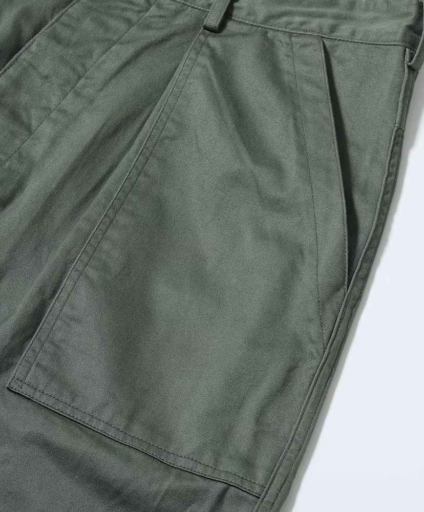 Trousers, Utility, Cotton Sage Green Sage Green/セージグリーン 32(MEN)