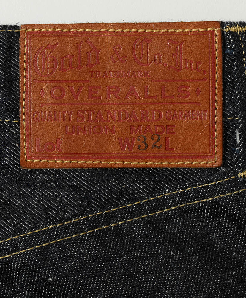 Recycled Waste Suvin Cotton Yarn 11.5oz. Denim 5Pocket Wide Pants WWⅡ Model N.Navy/N.ネイビー L(MEN)