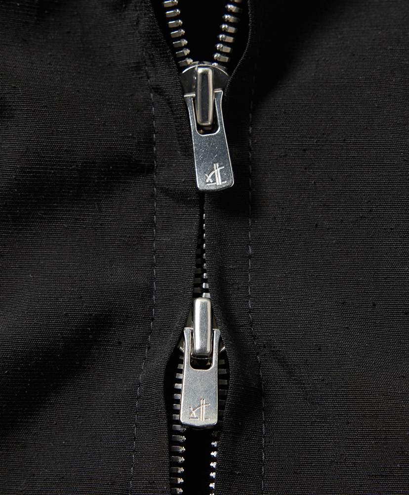 Silk Nep Weather Cloth Track Jacket A.Black/エーブラック L(MEN)