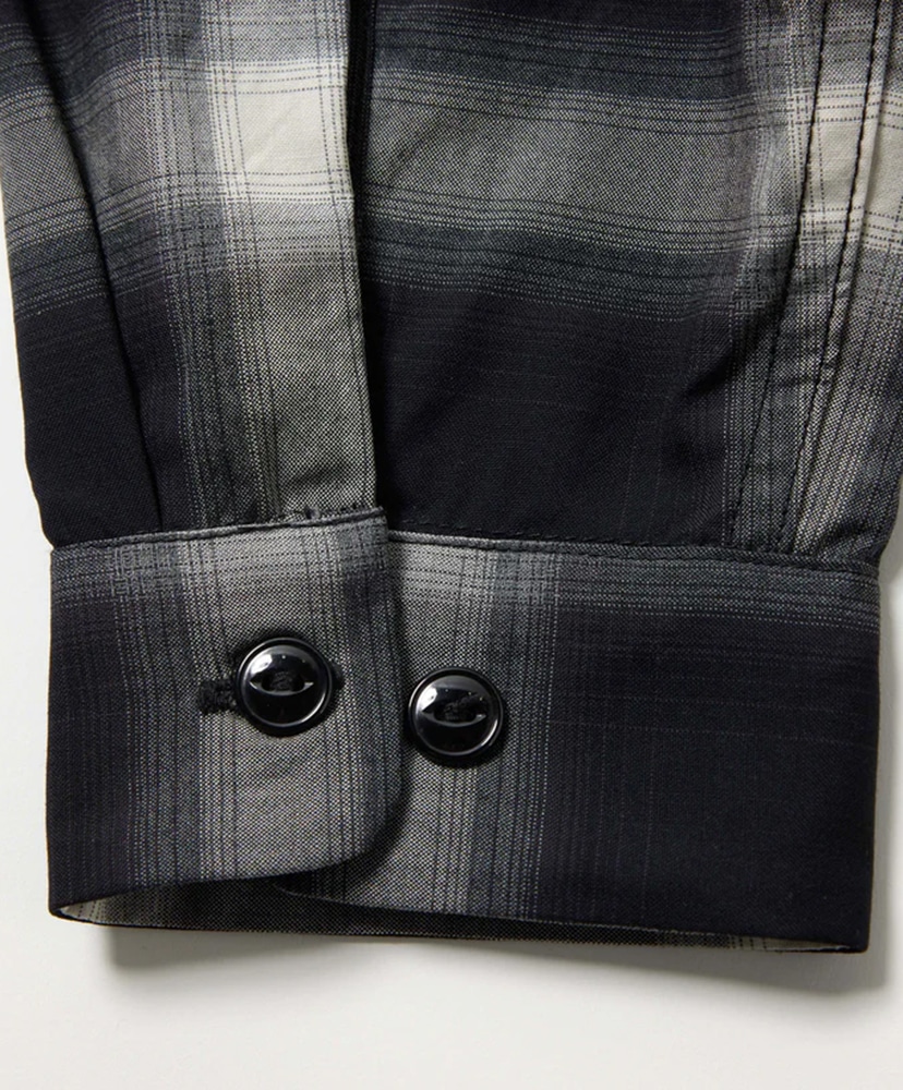 Super 140's Wool Tropical Open Shirt Black/ブラック L(MEN)