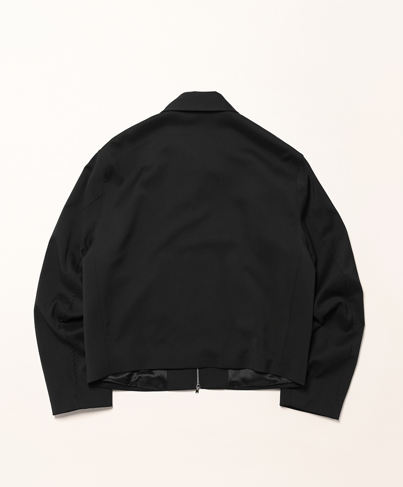 Mini Jacket - Black Worsted Wool Black Worsted Wool/ブラックウーステッドウール 44(MEN)