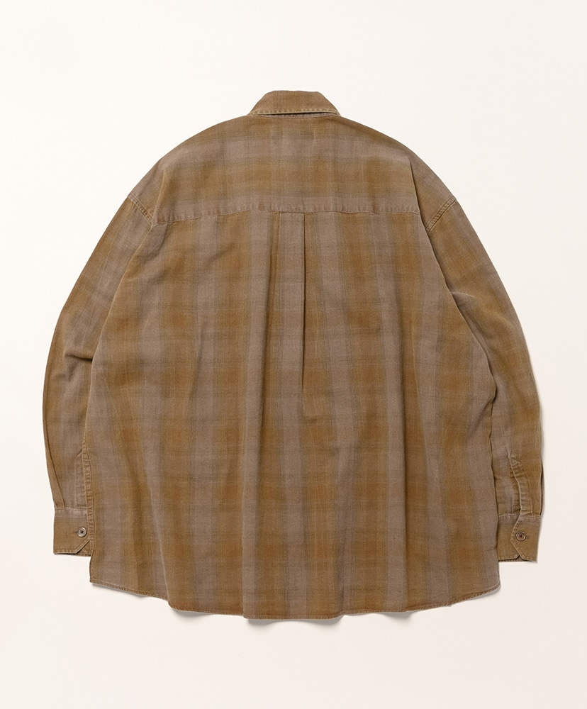 Borrowed Shirt - Flannel Check Dakota/ダコタ 44(MEN)