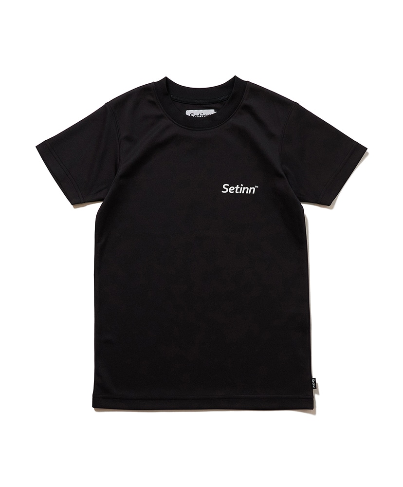 One Point Script Shirt Black/ブラック L(MEN)